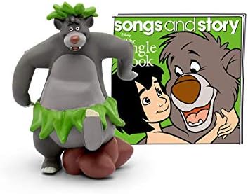 tonies Audio Character for Toniebox, Disney's The Jungle Book, Audio Book Story and Song Collection for Children Age 3+, for Use with Toniebox Music Player (Sold Separately)