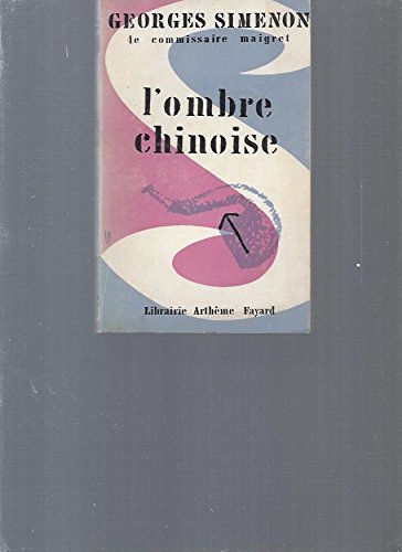 L'ombre Chinoise [French] B001EC0DVE Book Cover