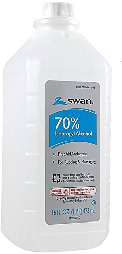 Swan Isoprophyl Alcohol, 70% 16 oz (Pack of 9)