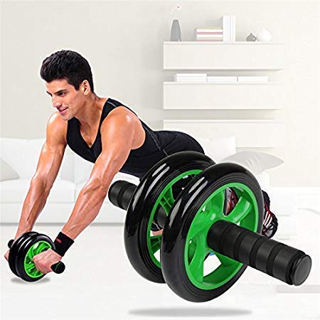 HVH SHOP Ab Roller Perfect Abdominal and Stomach Exercise for Total Body Carver Fitness Workout for Home for 6 Pack Abs
