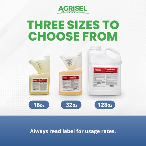 Image of Agrisel Zone Plus Insect & Pest Control, Eco-Friendly, 128 Ounce | Broad Spectrum, for Indoor & Outdoor, Effective Against 100 Pests