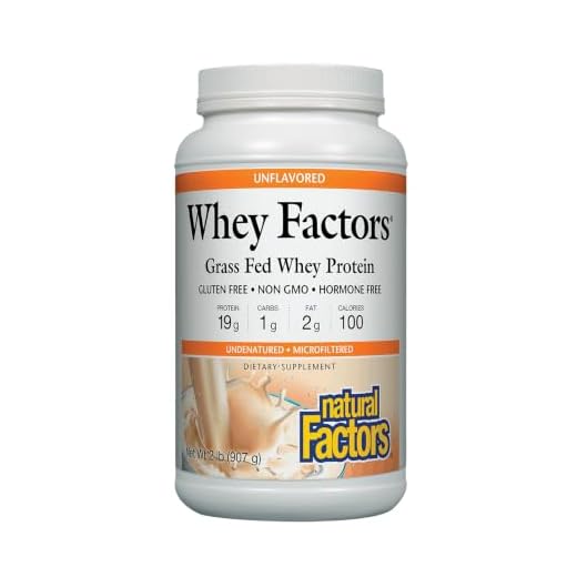 Natural Factors Whey Factors Grass-Fed 2 lb