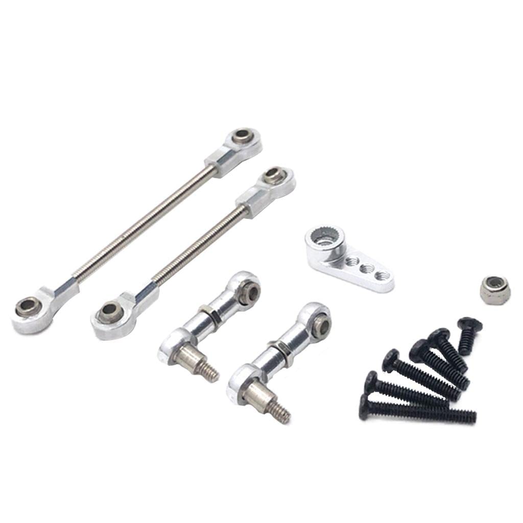 ATORSE 1/28 Metal Steering Rod Pull Rod for Wl Toys K969 K979 K989 K999 P929 Rc Car-image-16