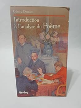 Paperback Introduction à l'analyse du poème [French] Book
