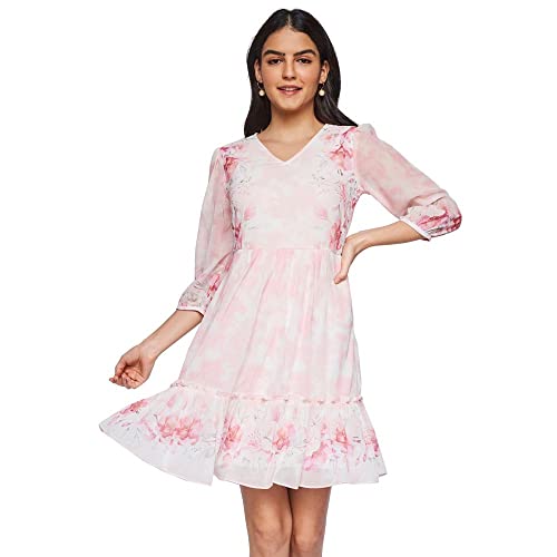 Image of AND Women's Polyester A-Line Mini Dress