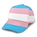 Unisex Fashion Classic Low Profile Baseball Cap Dad Hat Soft Adjustable Trucker Cap for Running Cycling Hiking Golf Outdoor - Transgender Pride Flag LGBT Pride