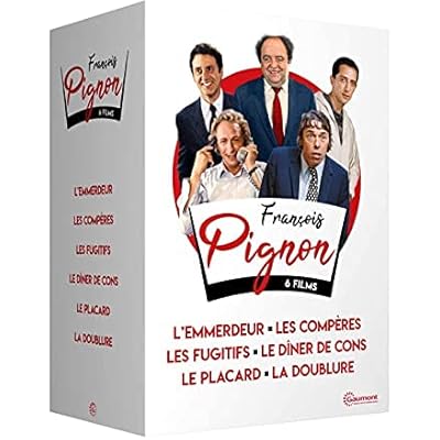 Fran&ccedil;ois Pignon Collection - 6-DVD Boxset ( L'emmerdeur / Les comp&egrave;res / Les fugitifs / Le D&icirc;ner de Cons / Le placard / La doublure ) ( A Pain in the Ass / The ComDads / The Fugitives / The Dinne