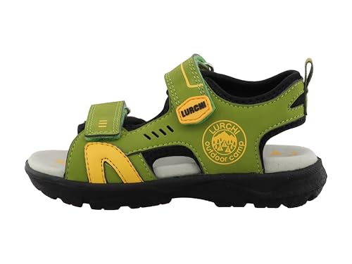 Lurchi Garçon 74l1303014 sandale en cuir robuste et finitions confort