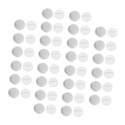 Badge Bouton Vierge 44 Mm en Plastique Transparent Anti-Rayures pour customisation facile - 7