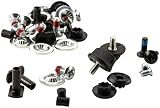 Firefly Snowboard Screw Set A5.5 Softbindung, Schwarz, One Size