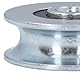 Lvifloae 2 Riemenscheiben 40 mm OD -Mittellochdurchmesser 8mm Legierung Stahlrollen Rollenhalsrad Hochleistungsregel Drucklager Langlehne Langlebig bequeme V -Klammerrolle