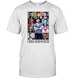 Men's Women's Youth Boys Girls Chris rr55 Hemsworth Cotton Crewneck Tee Shirt XX-Large