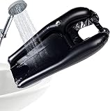 【 Material de Alta Calidad 】: Nuestro lavacabezas portatil está hecho de PVC resistente de 0,3 mm de grosor, muy duradero y resiste perfecto a agua caliente. Es lava cabezas portátil profesional para el lavado del cabello, tintes o cortes. Perfecto para los ancianos, discapacitados, embarazadas, heridos en cama o en sillas de ruedas, ofrece un lavado de cabeza tranquilo tanto en casa, como en peluquería y hospital.