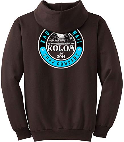Koloa Surf Mens Kauai Palms Logo Pullover Hoodies in Small - 5X-Large2