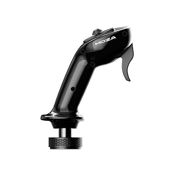 MOZA MA3X Side Stick for realistic aviation control of flight simulations, black
