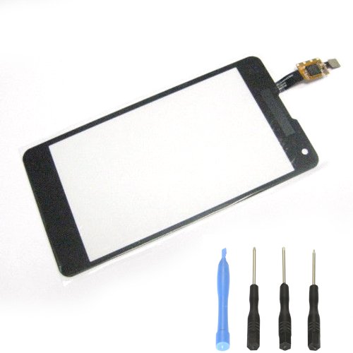 Black Touch Screen Digitizer for LG Optimus G LS970 E975 E973 E977 F180K F180 with Free Tools (Not Include LCD)