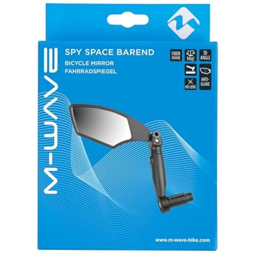 Miroir de vélo M-Wave pour éviter les angles morts en route - 4