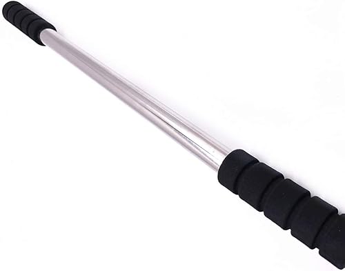 Miniatura 7 de POPETPOP Cuchara de arena para gatos  Cuchara de arena de mango largo extensible con mango acolchado de espuma, no se dobla la espalda, cuchara de