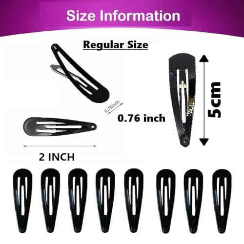 Image of Hair Accessory Combo Pack - Includes Tic Tak Clips, Bullet Pins, Bobby Pins, Juda Pins and Safety Pins for Women & Girls, Saree Draping & Daily Styling( 24 pieces tictac clips 24 pieces bullet bobby pins ,10 pieces upin 25 pcs safety pin )