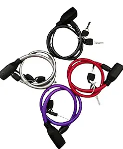 Limitless Shopping Pony Cliq 772 Cable Lock/Bicycle Lock/Wire Lock-1 Pc/Helmet/Luggage