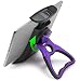 Aduro U-Grip Tablet Stand Holder Adjustable Multi-Angle Universal Desk Mount Compatible iPad All Tablets (Black/Purple)