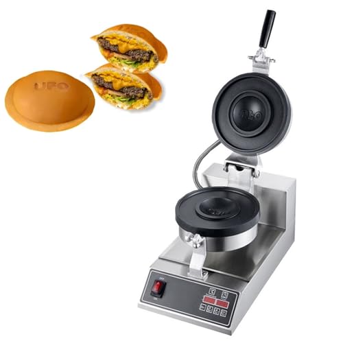 Máquina De Fabricantes De Hamburguesas Eléctricas, Máquina De Hornear De Prensa De Hamburguesas Antiadherente De 120 Mm, Fabricante De Hamburguesas Ovni, Fabricante De Sándwiches De Prensa