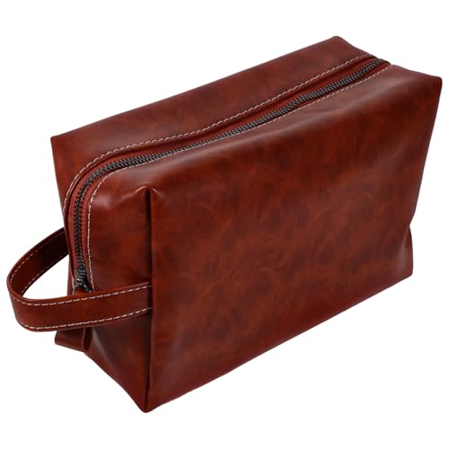 Trousse de toilette vintage homme haut de gamme décorative POPETPOP