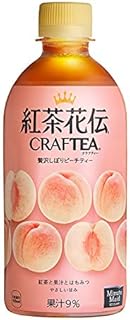 紅茶花伝 CRAFTEA 贅沢しぼりピーチティー 440mlPET×24本 CocaCola コカ・コーラ