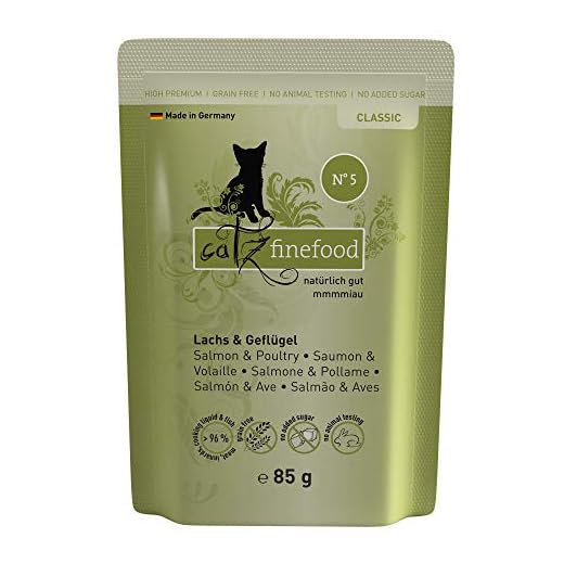 catz finefood N° 5 Lachs & Geflügel