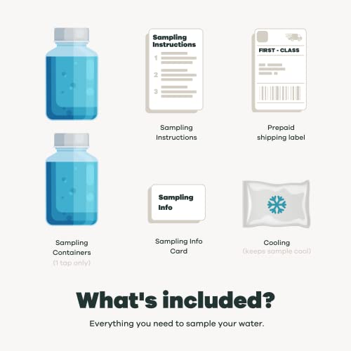 Image of Tap Score Legionella in Water Test Kit | Specialized EPA Certified Drinking Water Labs | #1 Best Home Water Test 2021-24 NYT Wirecutter | 100% Unbiased