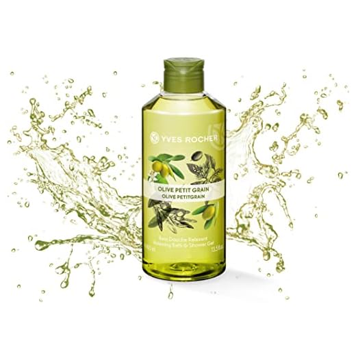 Yves Rocher Gel relajante sensual, baño y ducha, 400 ml (Olive Petitgrain)