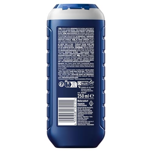 Nivea Men Energy 3-in-1 Douchegel met mint – 6 x 250 ml - View 2