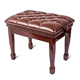 Le tabouret de piano est un incontournable pour les pianistes. Il offre une assise confortable et réglable en hauteur pour les longues séances de pratique. Fabriqué en bois durable et en cuir de qualité supérieure, il allie stabilité et élégance, ce qui en fait le compagnon idéal de tout amateur de piano.