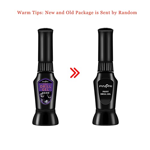 Ofanyia 1Pc Nail Art Rhinestone Glue Drill Gel Adhesive Gem Jewelry Diamond Polish Uv Gel Glue Nail Art Glue #TOP7