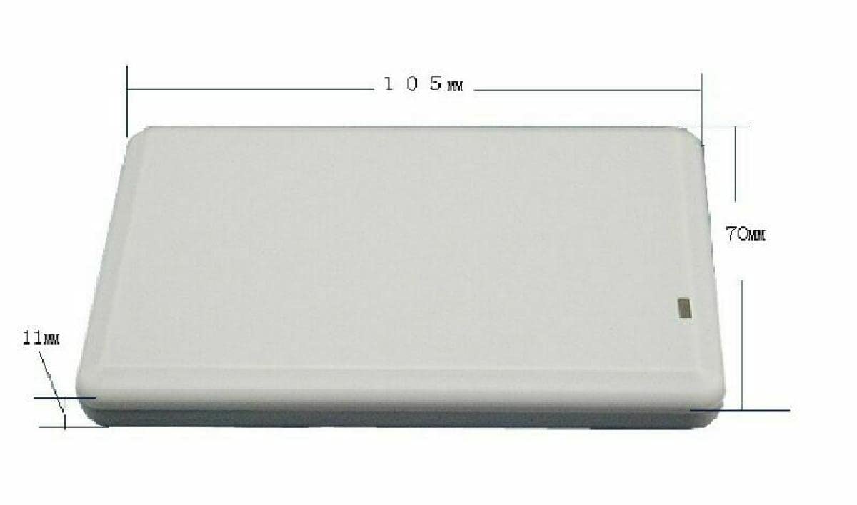 MOUDOAUER 1 lot 860-960 MHz UHF RFID Lecteur graveur gratuit SDK + UHF RFID Card USB Lecteur RFID Accessoire avec 10 étiquettes UHF