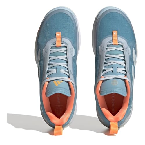 Adidas Tennis Shoe Avacourt, Preloved Blue/FTWR White/Screaming Orange, HQ8403, 41 1/3 EU