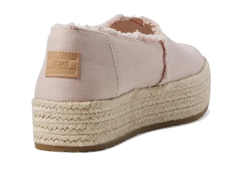 Image of TOMS Women's Valencia Platform Espadrille, Textile Upper, OrthoLite Insole
