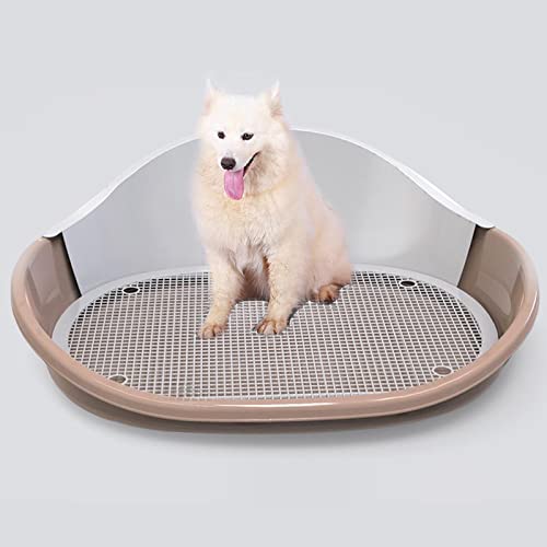 figatia Bandeja Higiênica Interna para Treinamento de Animais de Estimação, Banheiro para Cachorros