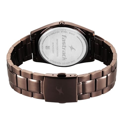 Image of Fastrack Gelato Quartz Analog with Metal Strap Watch for Guys