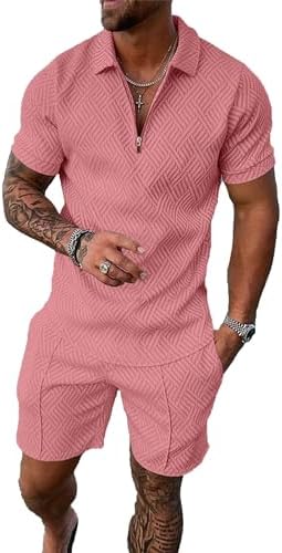 BIRW Men‘s Track Suits 2 Piece Summer Short Sets Outfits Fashion ...