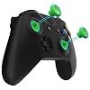 eXtremeRate ThumbsGear Interchangeable Thumbstick for Xbox Controller - Improve Comfort - Green 3 Height Domed & Concave Grips Ergonomic Adjustable Joystick for Xbox Seires X/S, for Xbox One S/X/Elite