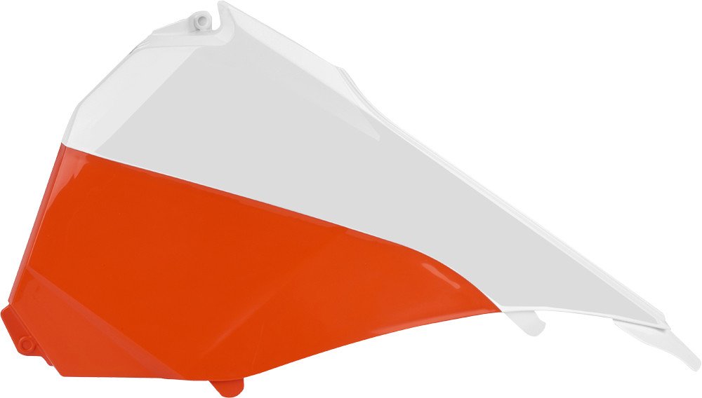 Polisport 8455100001 - Coperchi Laterali Cassa Filtro Forti E Durevoli Compatible Con Motocicletas Ktm En Color Bianco/Arancia - 4