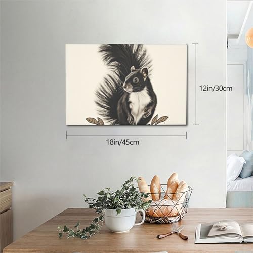 Peinture décorative sur toile affiches de mouffette de qualité - 2