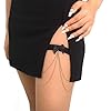 MESKEL Anneau élastique Sexy à la Mode, chaîne de Jambe, Bijoux de Corps, Pompon en métal, breloque Papillon, chaîne de Cuisse pour Femmes, Cadeau de fête #2