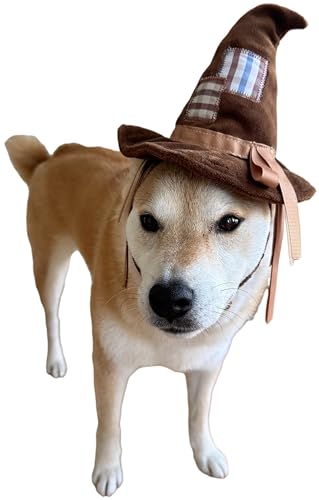 Disfraz de espantapájaros para perro talla L miniatura 4