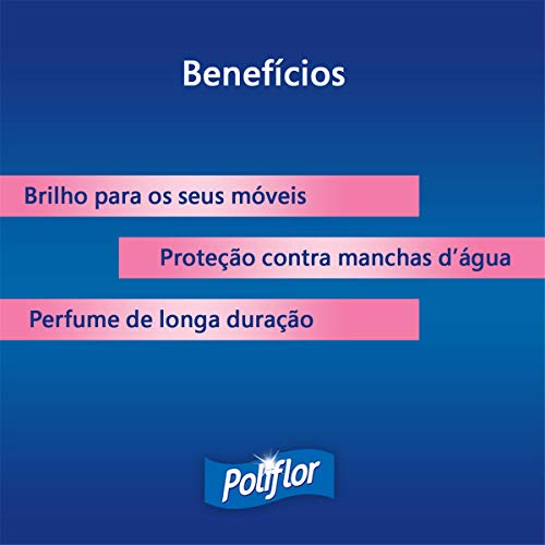 Lustra Móveis Poliflor Lavanda 500ml