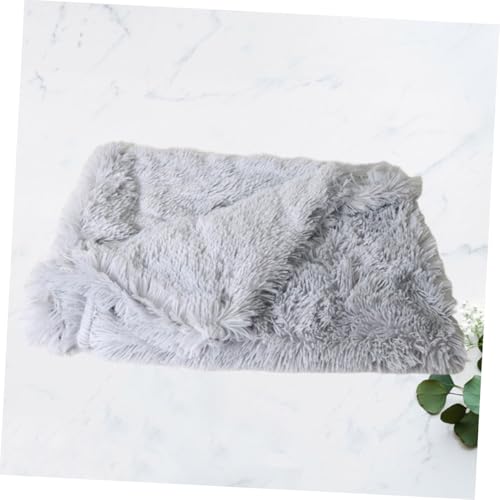 Couverture polaire douce pour animaux tapis peluche isolant du sol