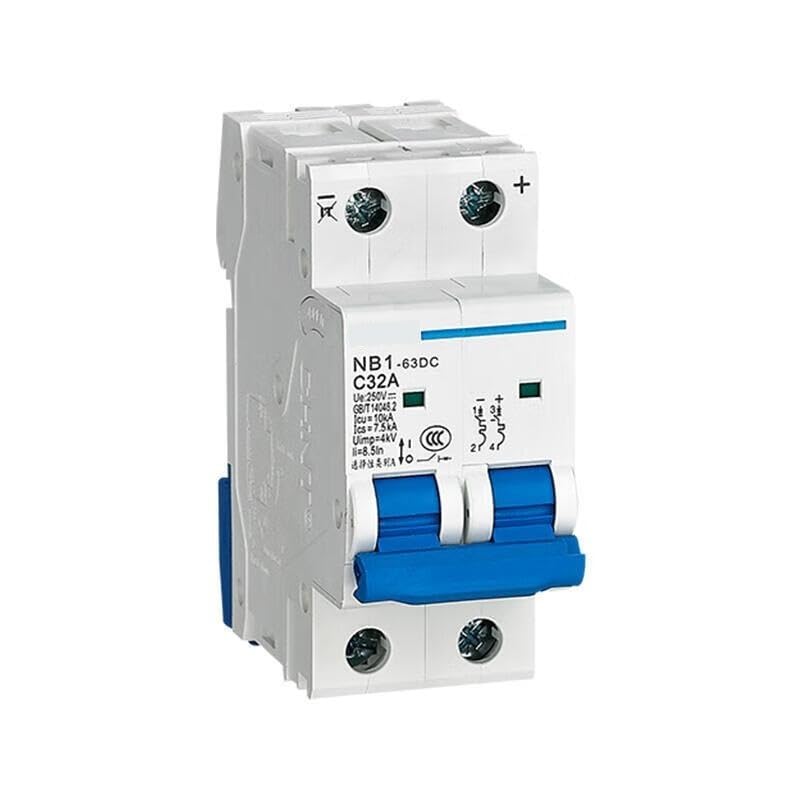 Disyuntor NB1-63DC 2P C16A para proteger la energía solar de tu hogar unifamiliar
