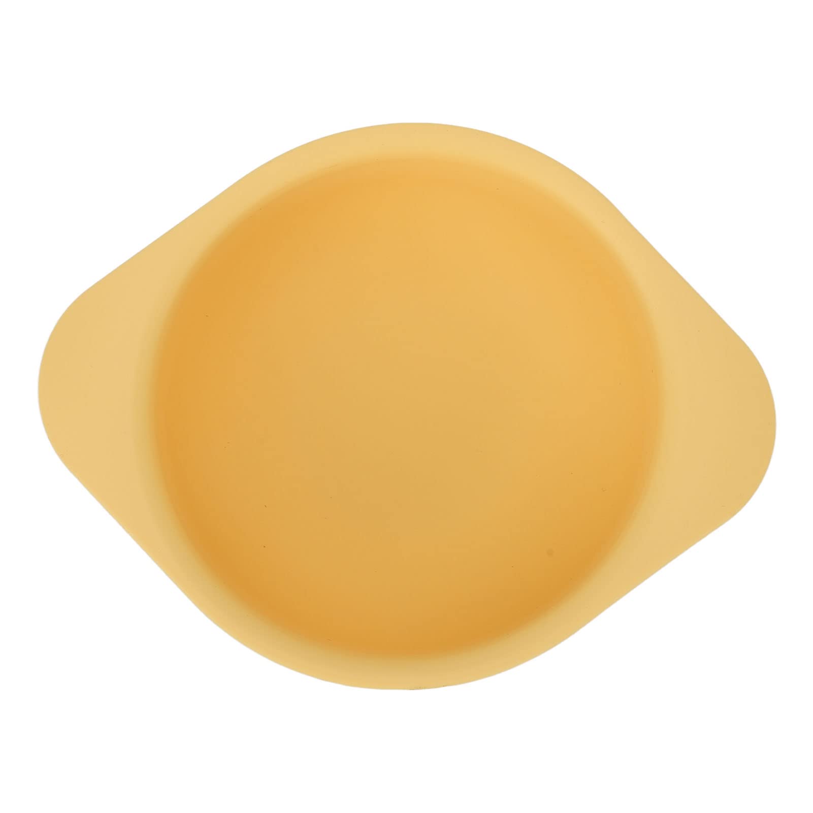 Bol en Silicone, Bol en Silicone pour Personnes âgées Résistant à la Chaleur pour Personnes Handicapées (Jaune)