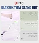 antools 6-Pack Kids Safety Glasses, ANSI Z87.1 & EN166 Certified, Youth Protective Eyewear with Scratch-Resistant Lenses, Lightweight Fit for School, DIY Projects & Outdoor Play, Multicolor